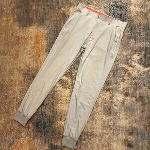 Redvanly Halliday Jogger Performance Golf Pants - Gray - Men's Small